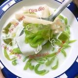 Chè dừa dẻo kem tươi