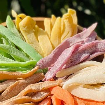  Mứt dừa dẻo miếng dài to đặc biệt - 500g 