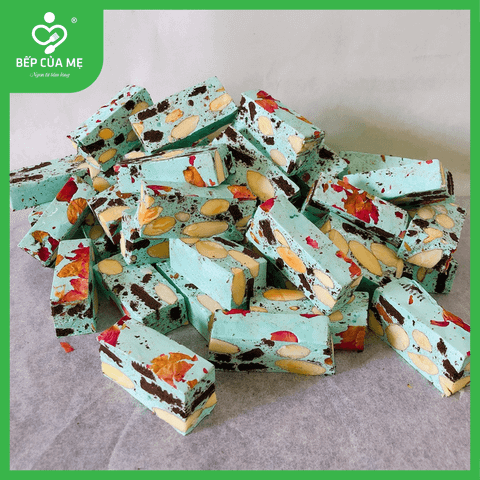  Kẹo nougat vị bạc hà 