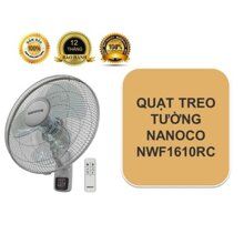 Quạt treo Nanoco NWF1610RC