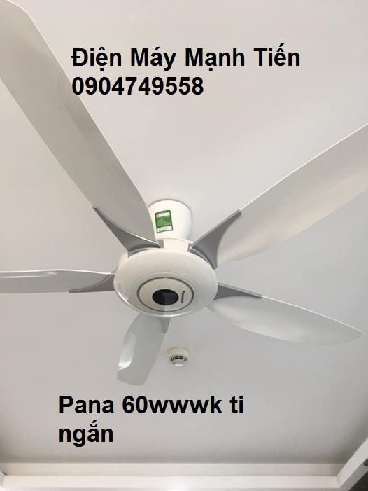 Quạt trần 5 cánh Panasonic F-60WWK