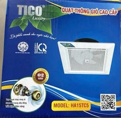 Quạt thông gió gắn trần Tico Luxury HA20TC5