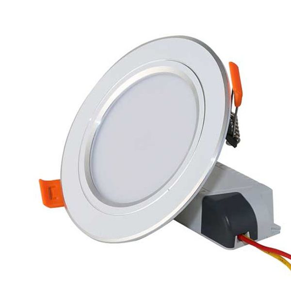 Đèn LED Âm Trần Downlight 110/9W Viền Bạc DAT10L110/9W