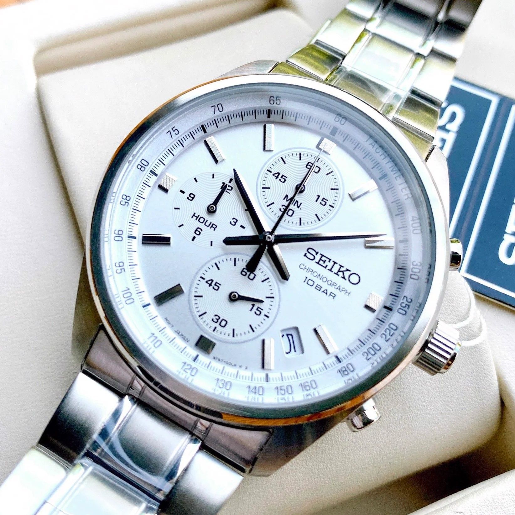 Seiko Quartz SSB375P1 ( SSB375 ) Chronograph - Chính Hãng Giá Tốt –  PhongWatch