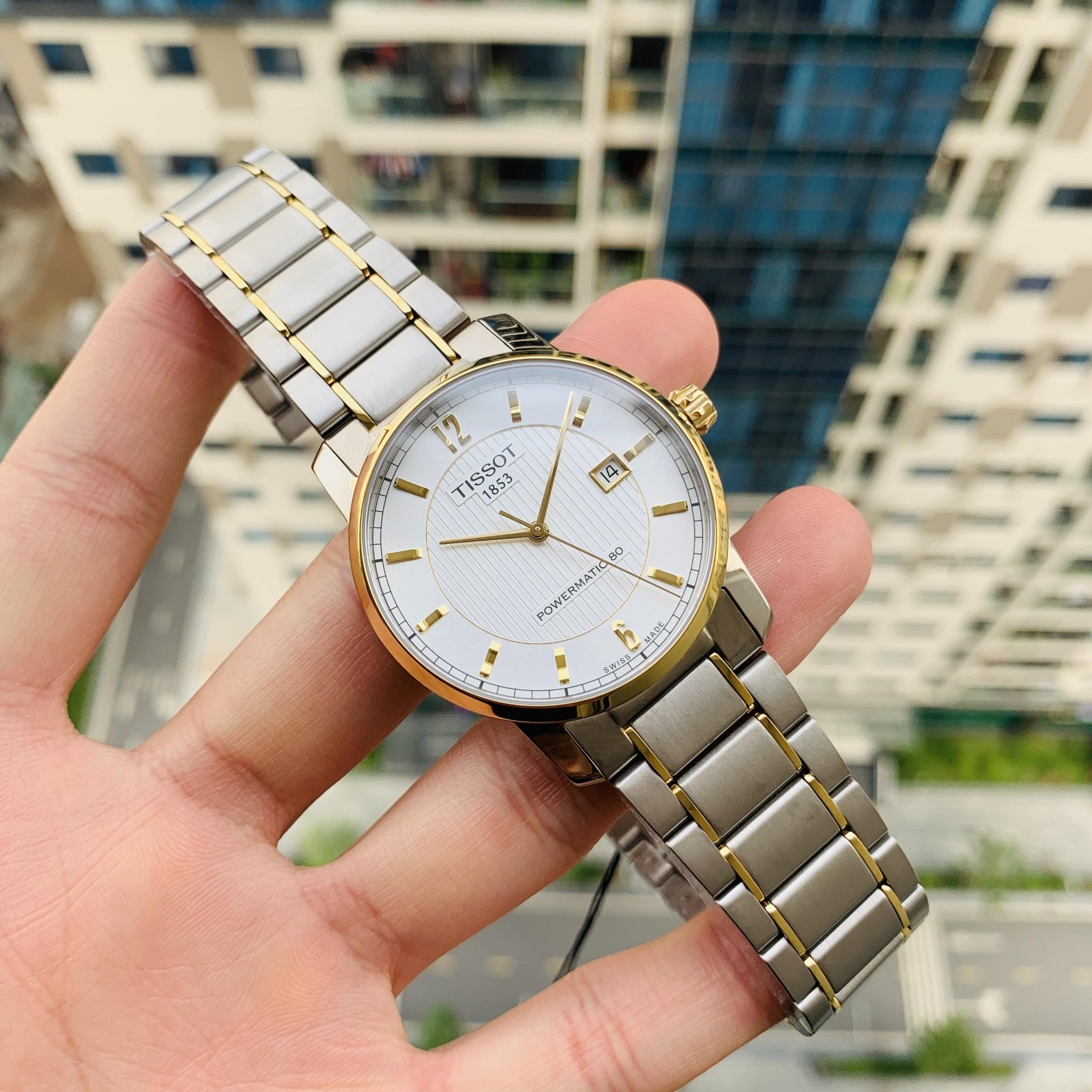 Tissot T-Classic Automatic Titanium T087.407.55.037.00 ( T087407550370 –  PhongWatch