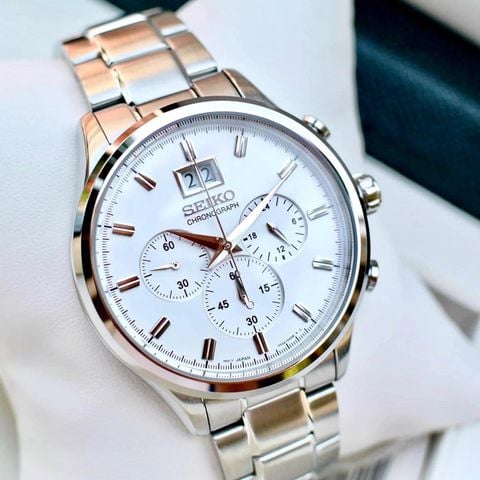 Seiko Quartz SPC079P1 SPC079 Chronograph Chinh Hang Gia T t PhongWatch