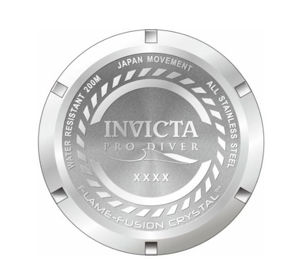 Invicta Pro Diver Orologio Uomo 30809 - 43mm, Quarzo, Impermeabile 10 ATM, Quadrante Grigio, Acciaio