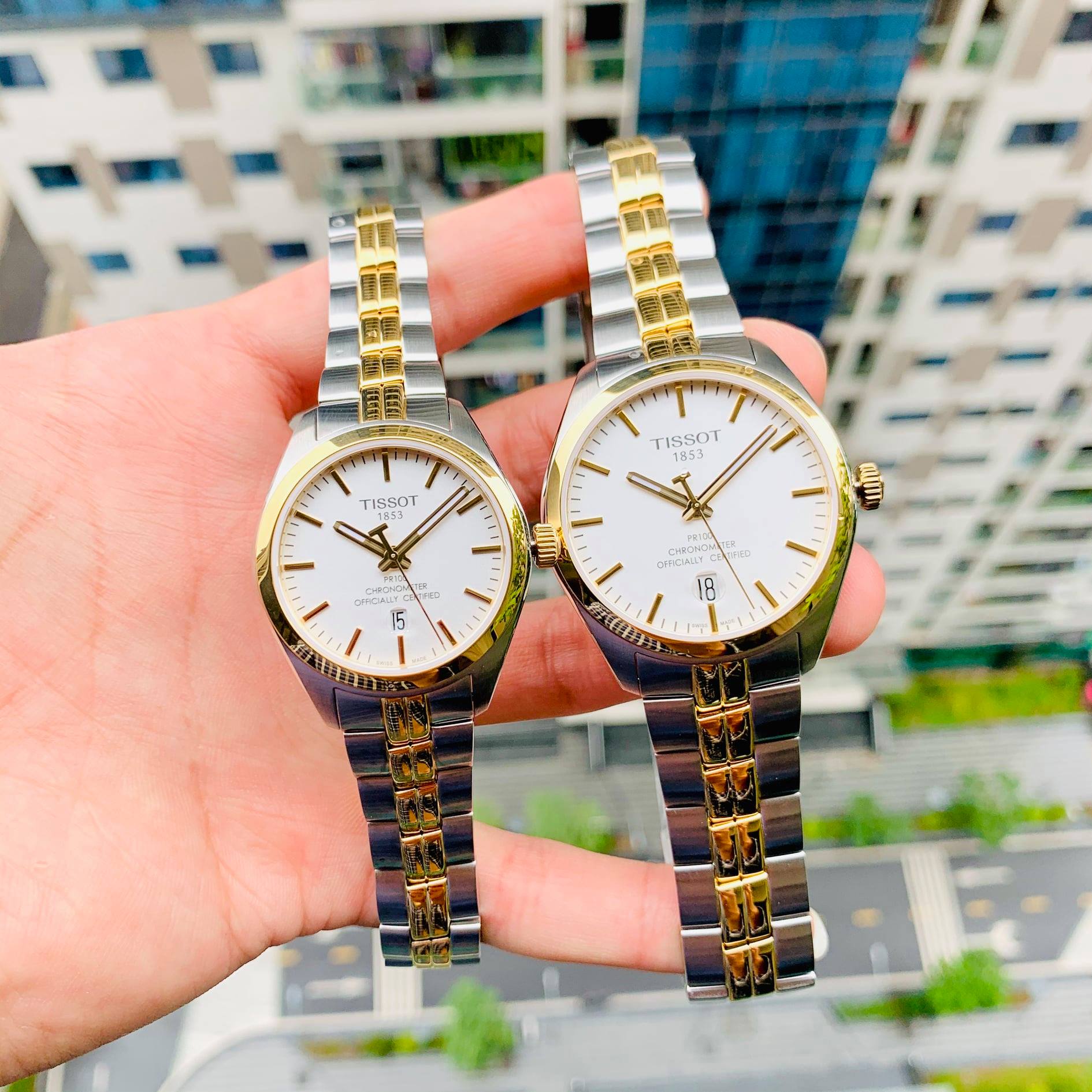 Tissot PR100 Quartz T101.451.22.031.00 va T101.251.22.031.00 PhongWatch