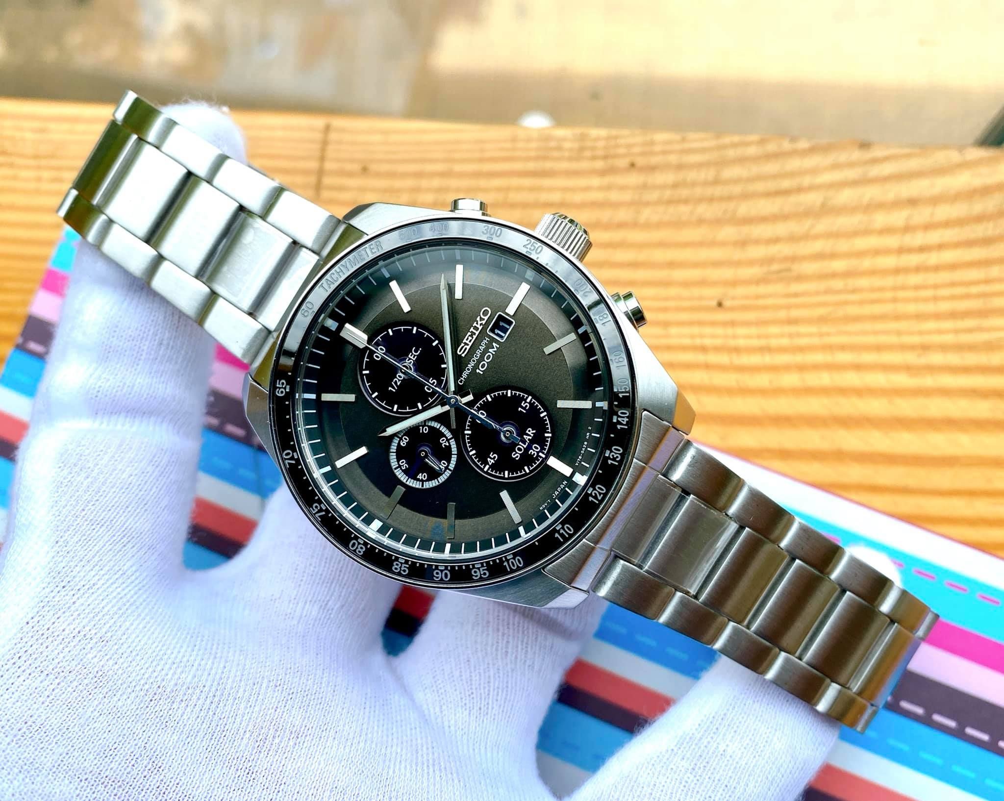 Seiko Solar SSC719P1 Chronograph Chinh Hang Gia T t PhongWatch