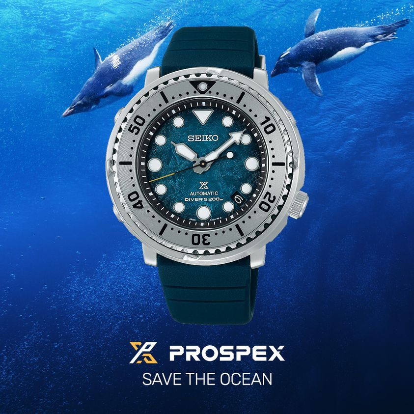Seiko Prospex SRPH77K1 Divers Tuna Antartica Silicone - Đồng Hồ Nam –  PhongWatch