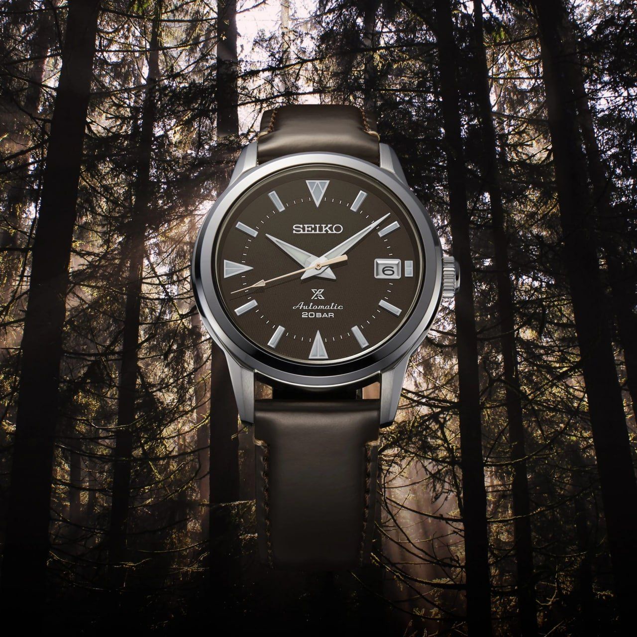 Seiko SPB251J1 Prospex Alpinist 1959 Forest Brown - Đồng Hồ Nam – PhongWatch