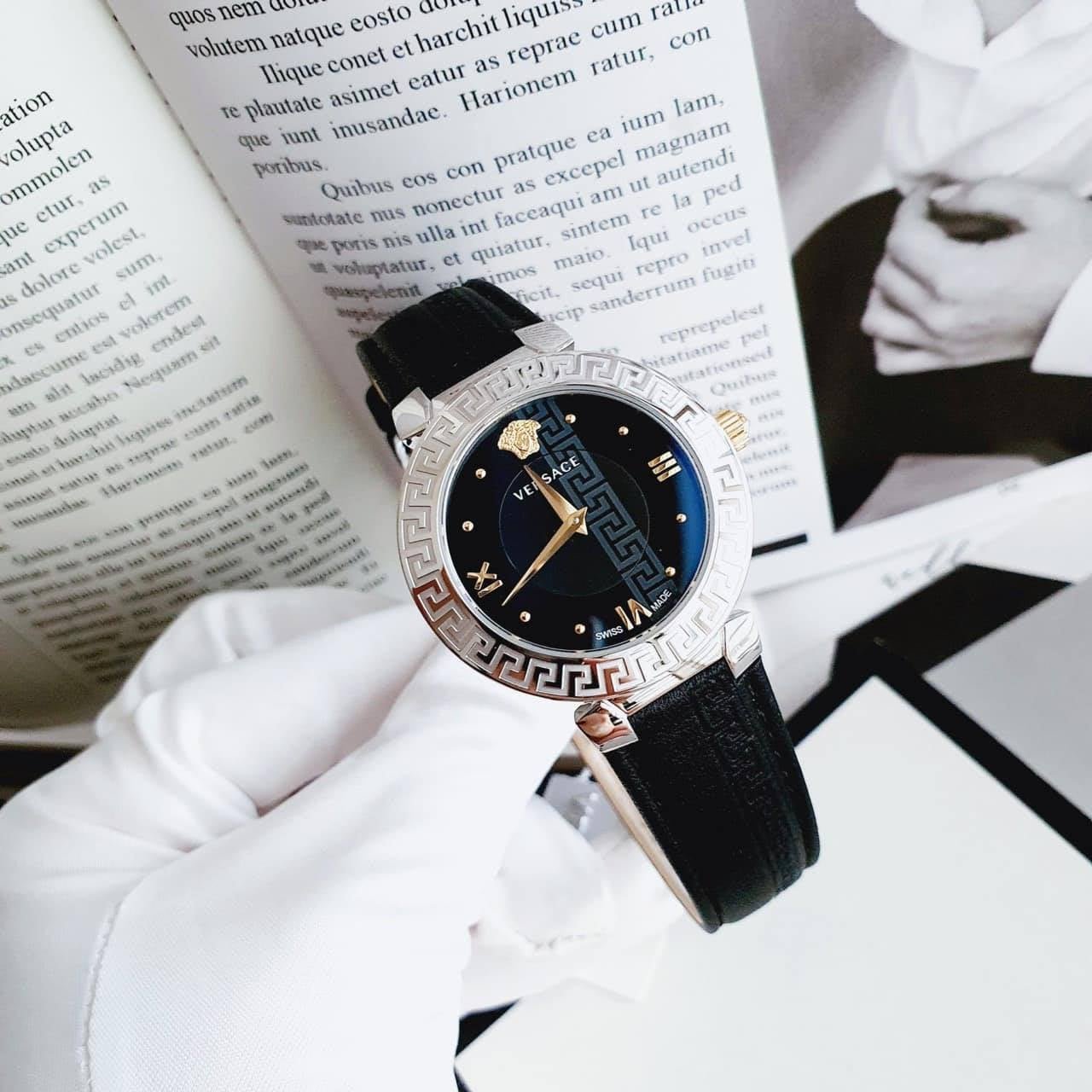 Versace Daphnis Black V16020017 35mm - Đồng Hồ Nữ - Chính Hãng Giá 