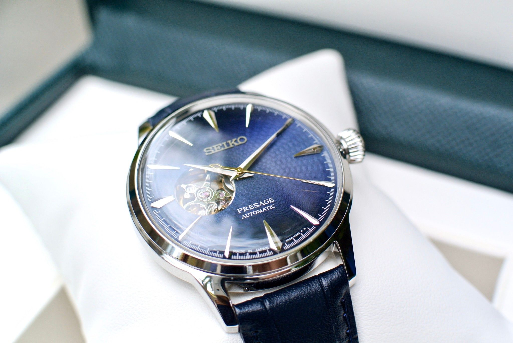 Seiko Presage Cocktail Blue Moon SSA405J1 - Chính Hãng Giá Tốt – PhongWatch