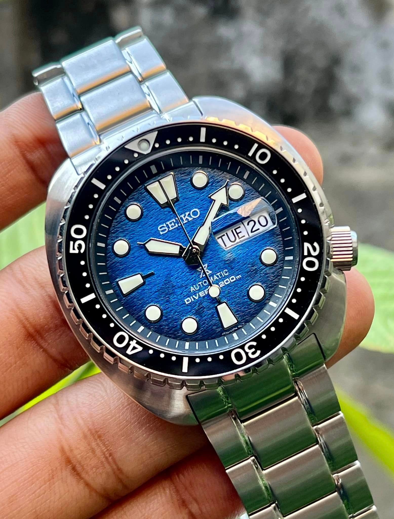 Seiko Save The Ocean Turtle Prospex Manta SRPE39K1 - Đồng Hồ Nam –  PhongWatch