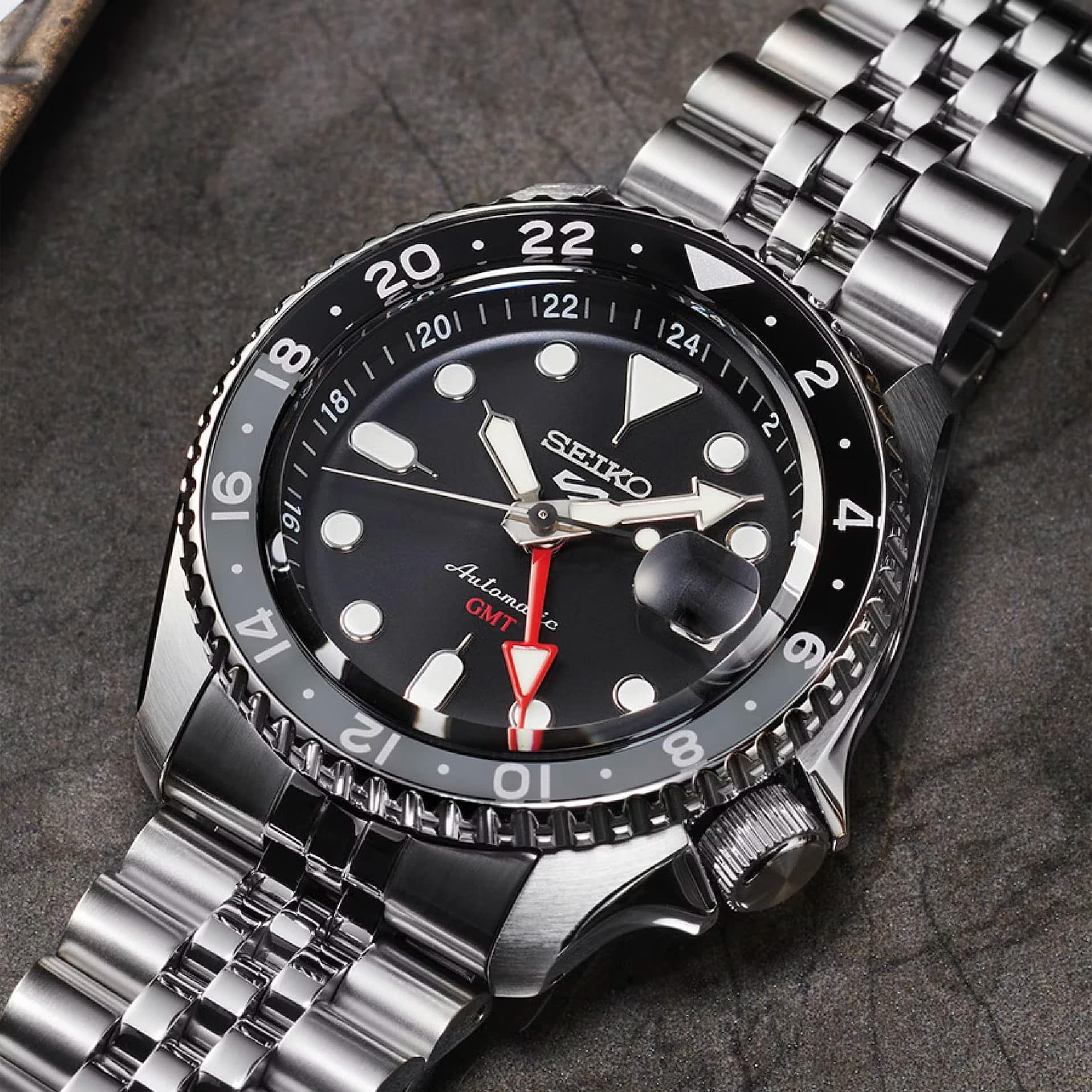 Seiko 5 Automatic Gmt Watch Ssk001K1 Ssk001J1 - Đồng Hồ Nam – Phongwatch
