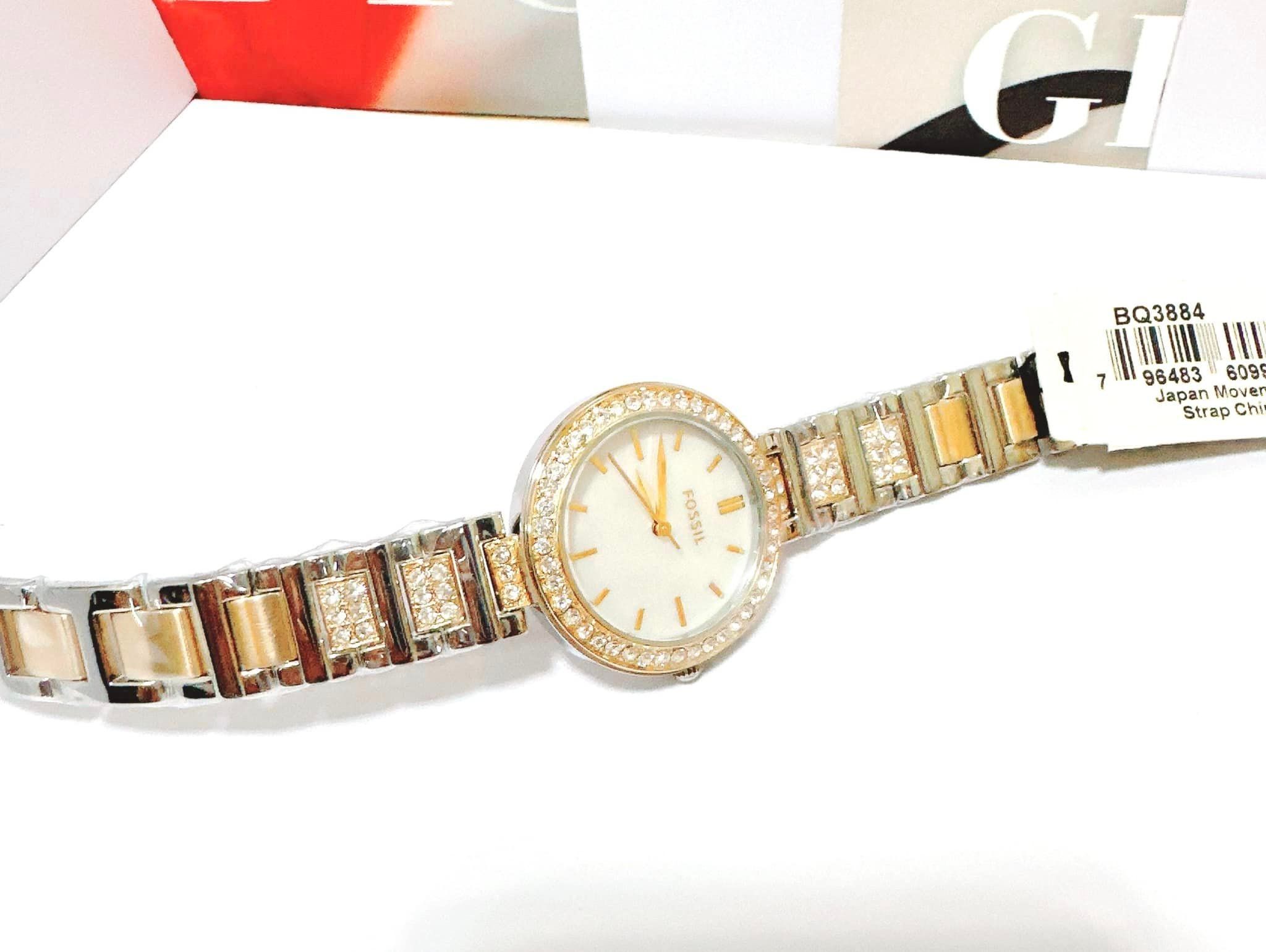 Fossil Quartz BQ3884 Karli 24mm va 32mm ng H N Chinh Hang Gia PhongWatch