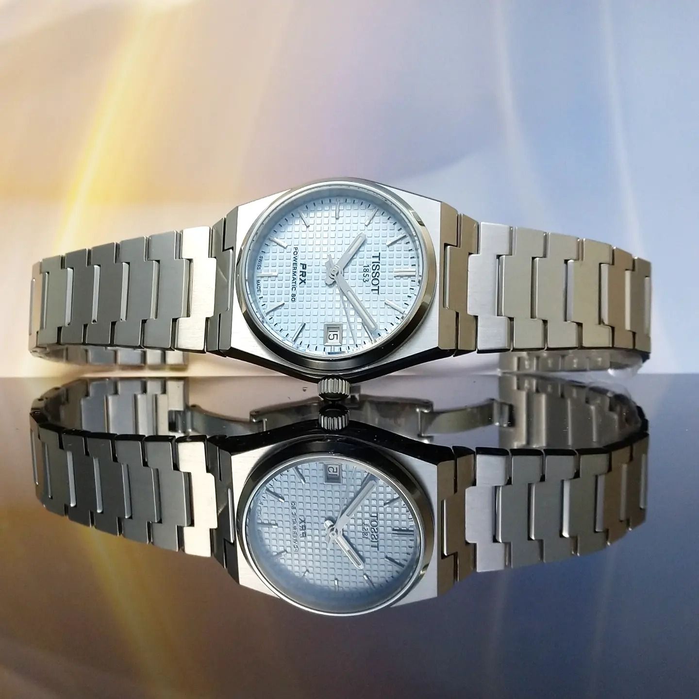 Tissot PRX Powermatic 80 35mm ICE BLUE T137.207.11.351.00 Đồng Hồ Nam PhongWatch