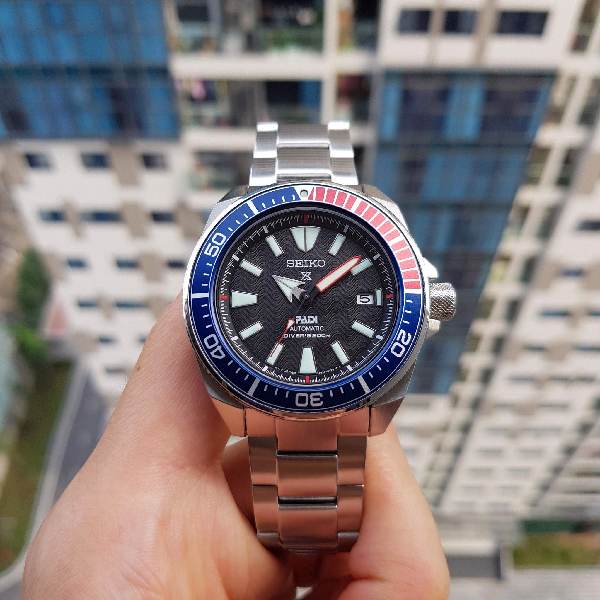 Seiko Samurai Padi SRPB99K1 ( SRPB99 ) – PhongWatch