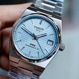 A - ( GIÁ TỐT ) Tissot PRX Powermatic 80 35mm ICE BLUE T137.207.11.351.00  ( T1372071135100 )