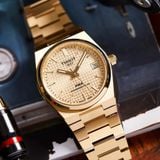 A - Tissot PRX Powermatic 80 35mm GOLD T137.207.33.021.00 ( T1372073302100 )