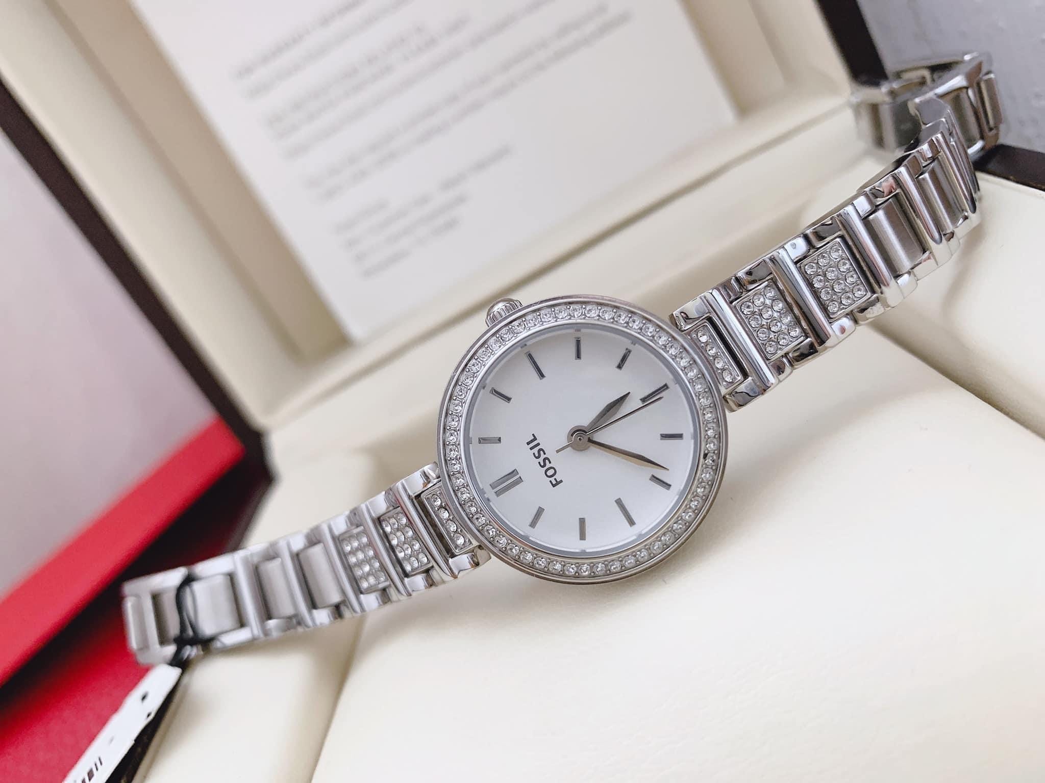 FOSSIL Women\'s Watch Silver Model BQ3516 Stainless Steel 24mm 403732664_2412017795653212_600  main image 2