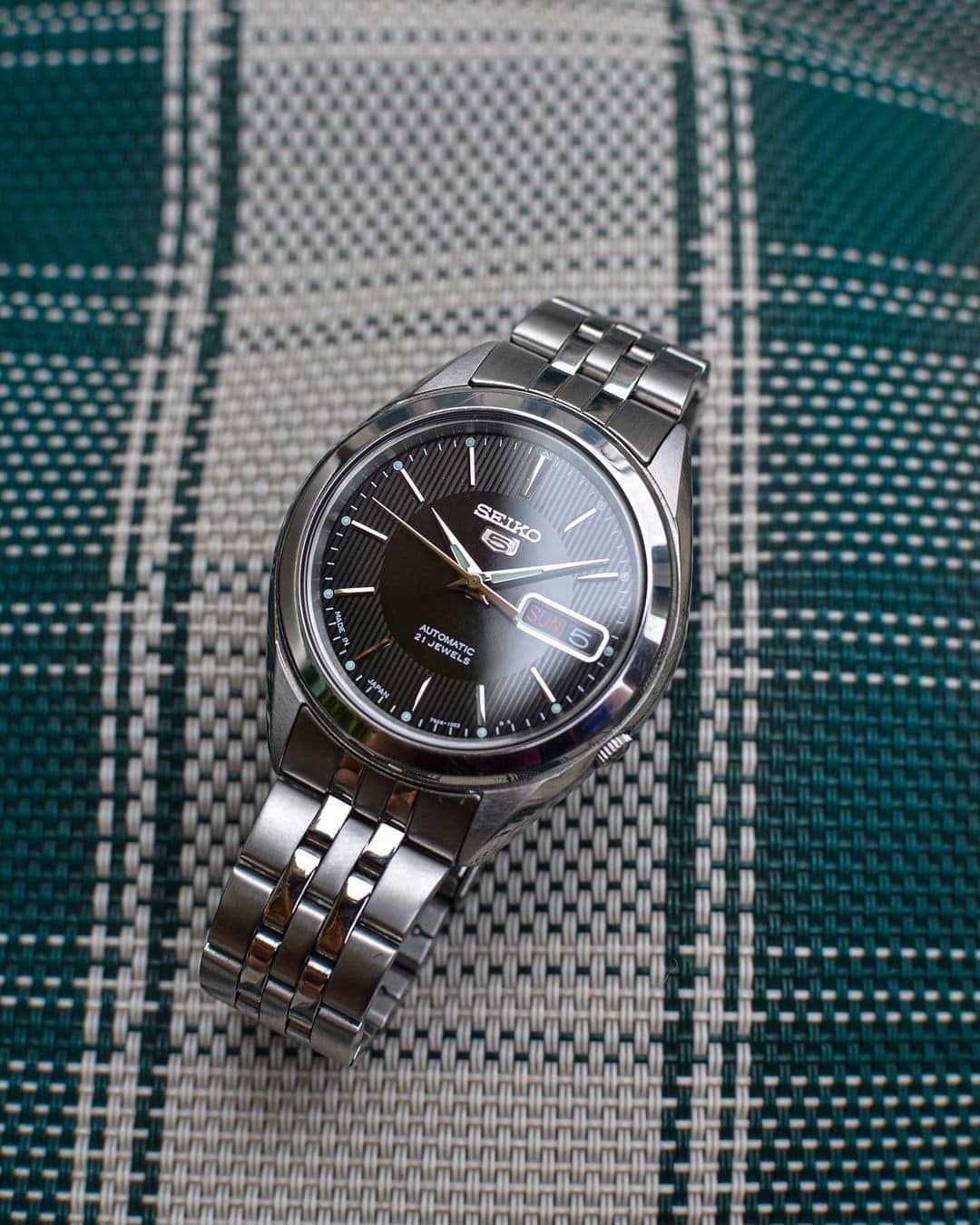 Seiko 5 Automatic SNKL23J1 ng H Nam Chinh Hang Gia T PhongWatch