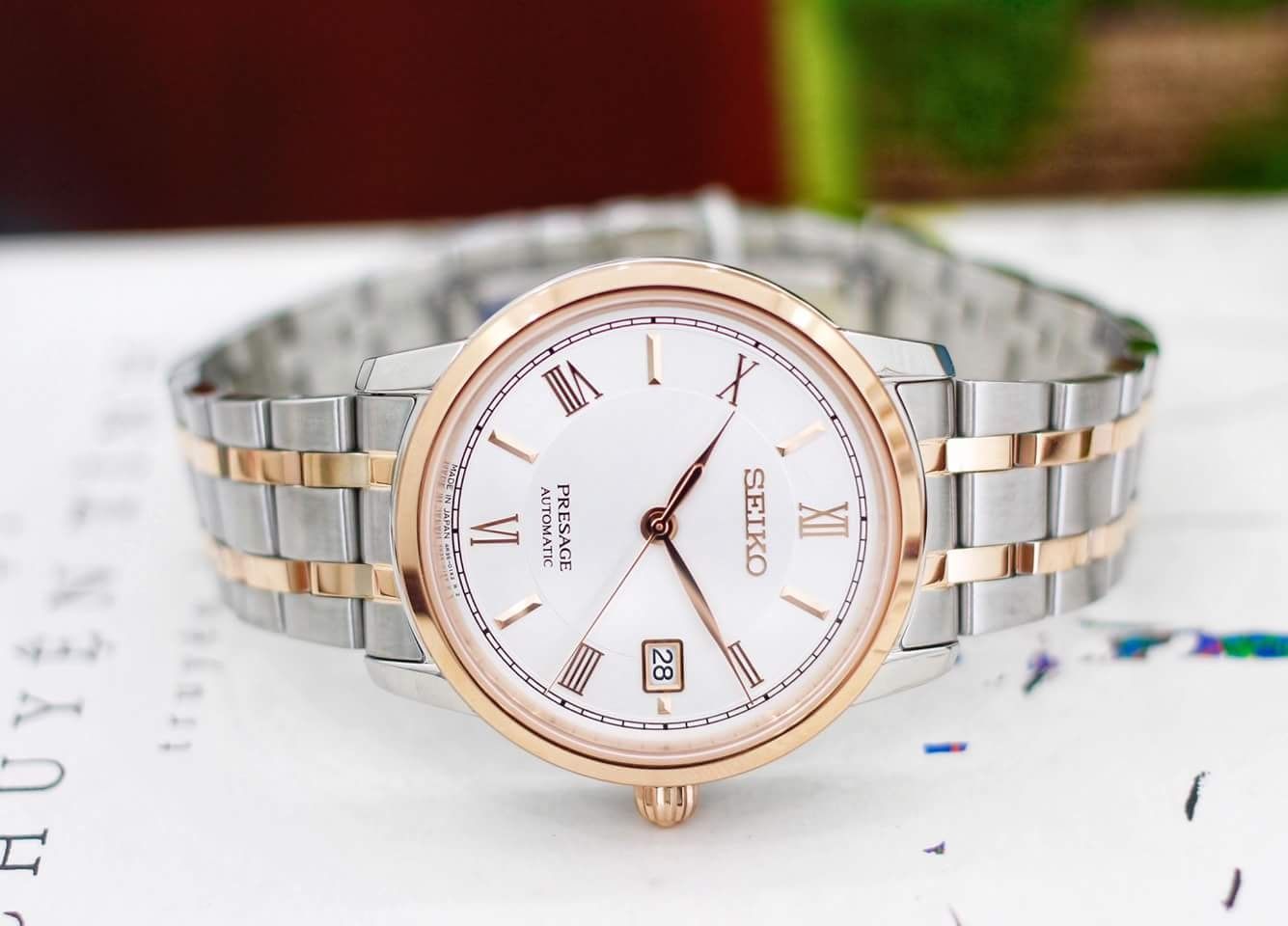 Seiko Presage Demi Rose Gold SRPC06J1 - Đồng Hồ Nam – PhongWatch