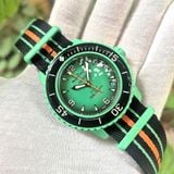 Blancpain x Swatch Fifty Fathoms Bioceramic INDIAN OCEAN SO35I100