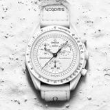 Omega x Swatch Bioceramic Moonswatch  Mission To The Moonphase - Full Moon SO33W700