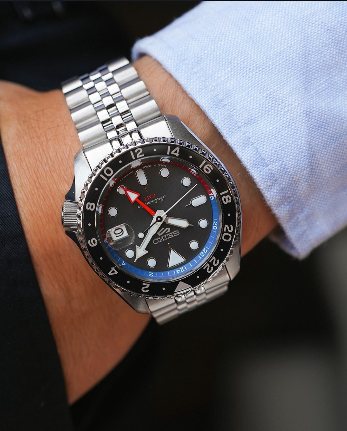 Seiko Sport Automatic GMT SSK019J1 - Đồng Hồ Nam – PhongWatch