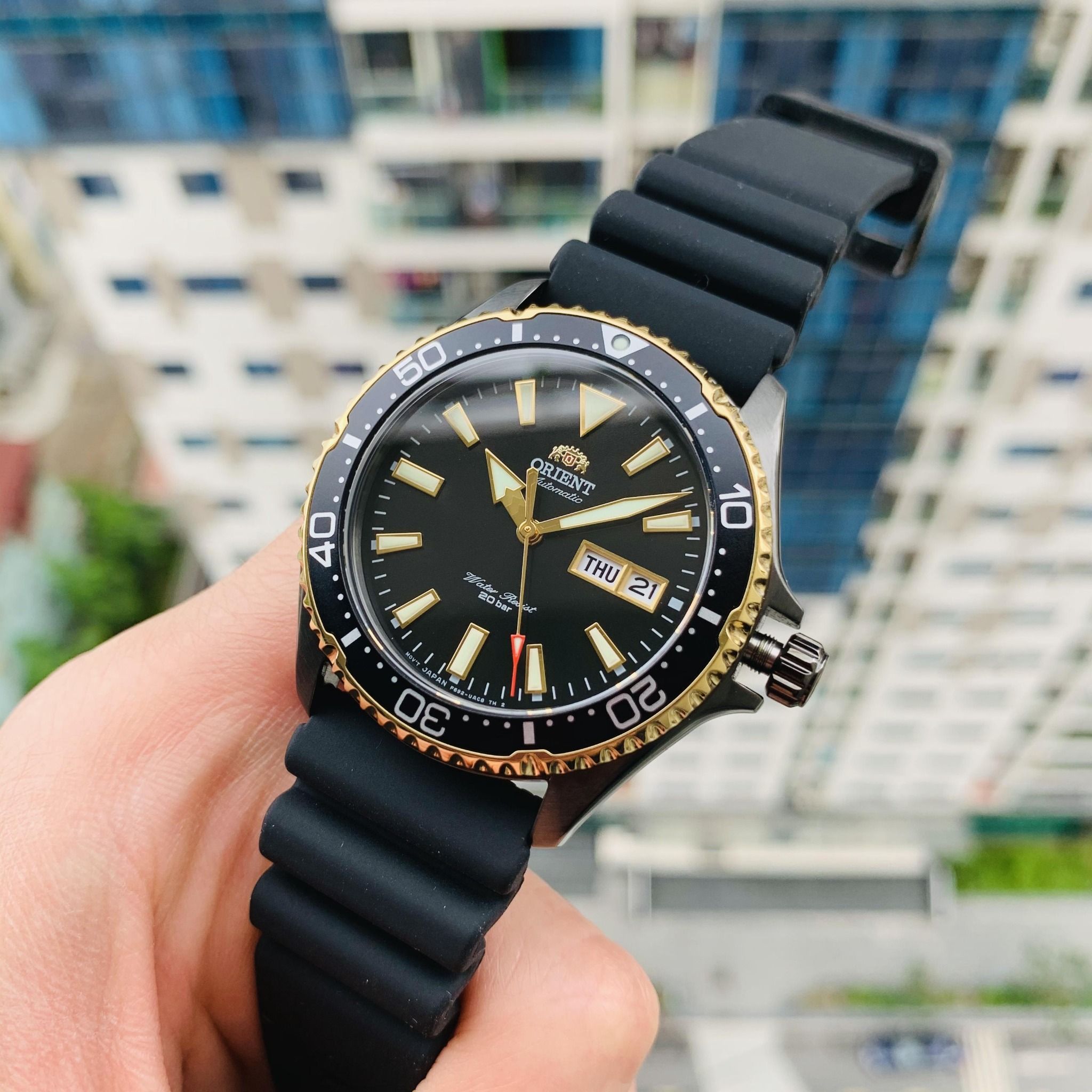 Orient Mako 3 RA AA0005B19B RA AA0005B19A RN AA0809B ng H PhongWatch
