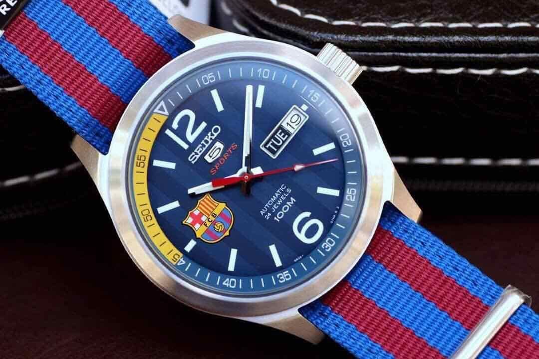 Seiko 5 Fc Barcelona SRP303J1 - Chính Hãng Giá Tốt – PhongWatch