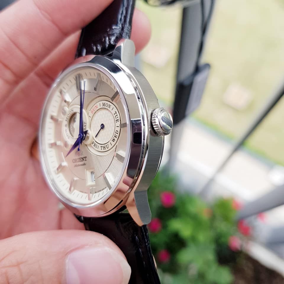 Orient automatic sun store & moon set0p003w0