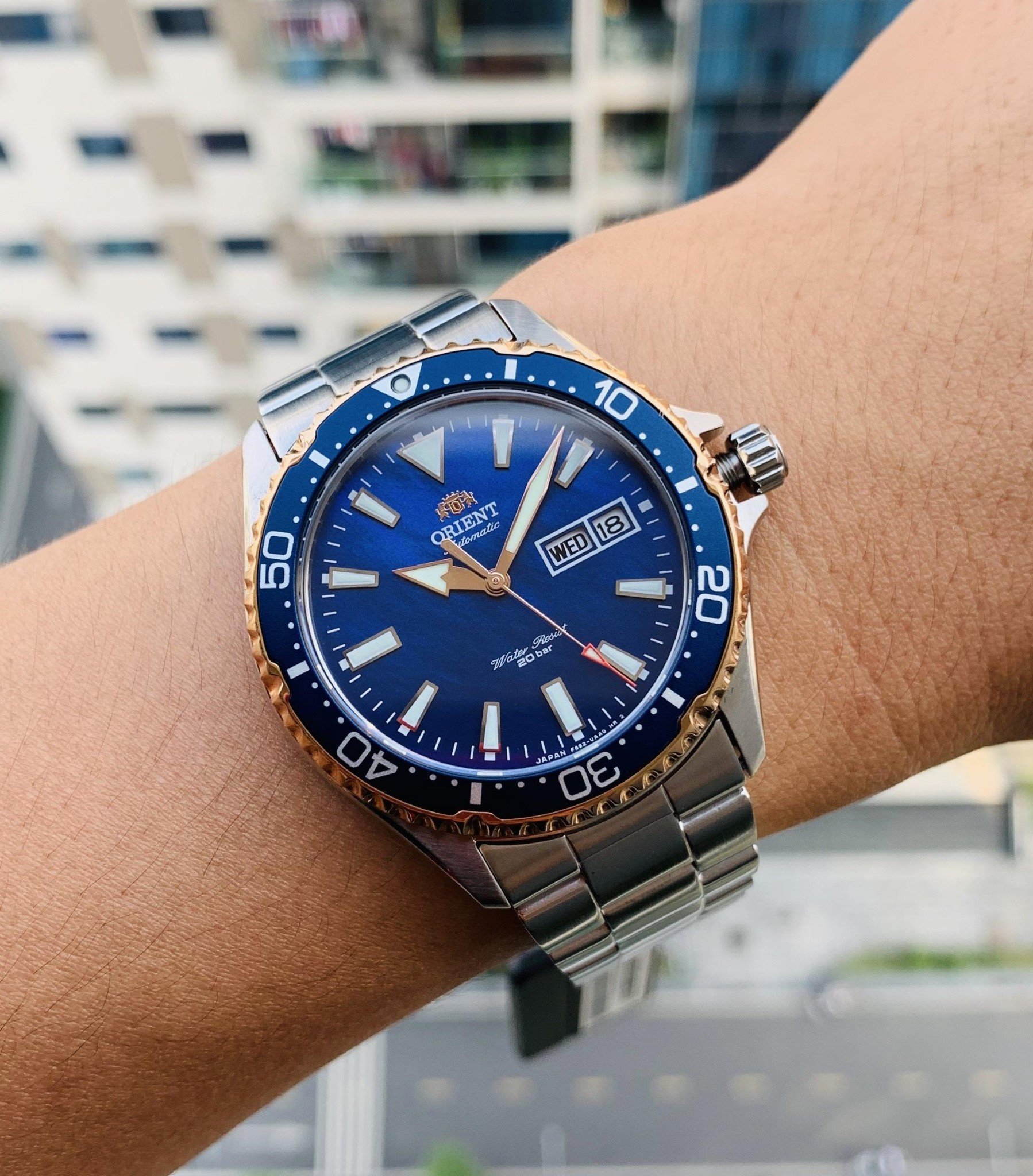 Orient Mako 3 RA AA0007A09B RA AA0007A09A RN AA0005A Limited Edition PhongWatch