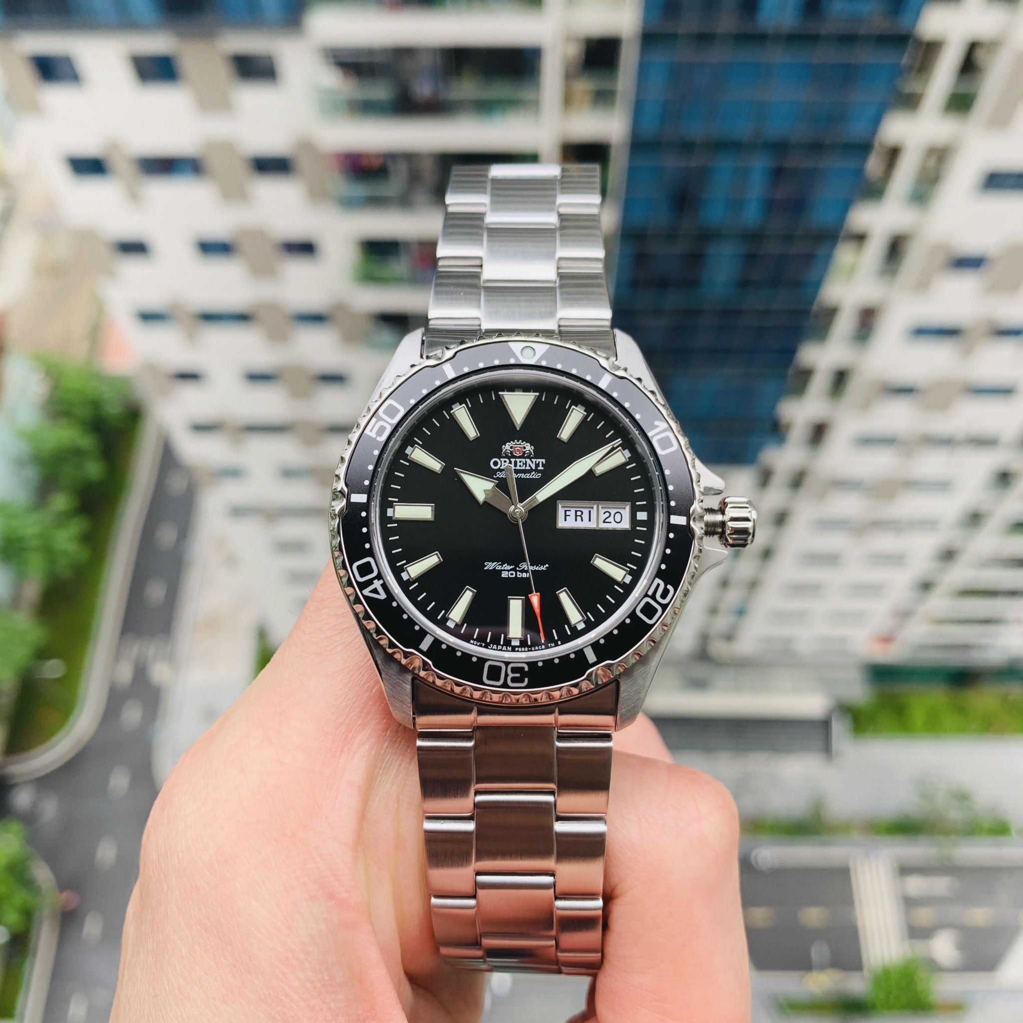 Orient Mako 3 RAAA0001B19B ( RAAA0001B19A )( RNAA0001B ) Đồng Hồ PhongWatch