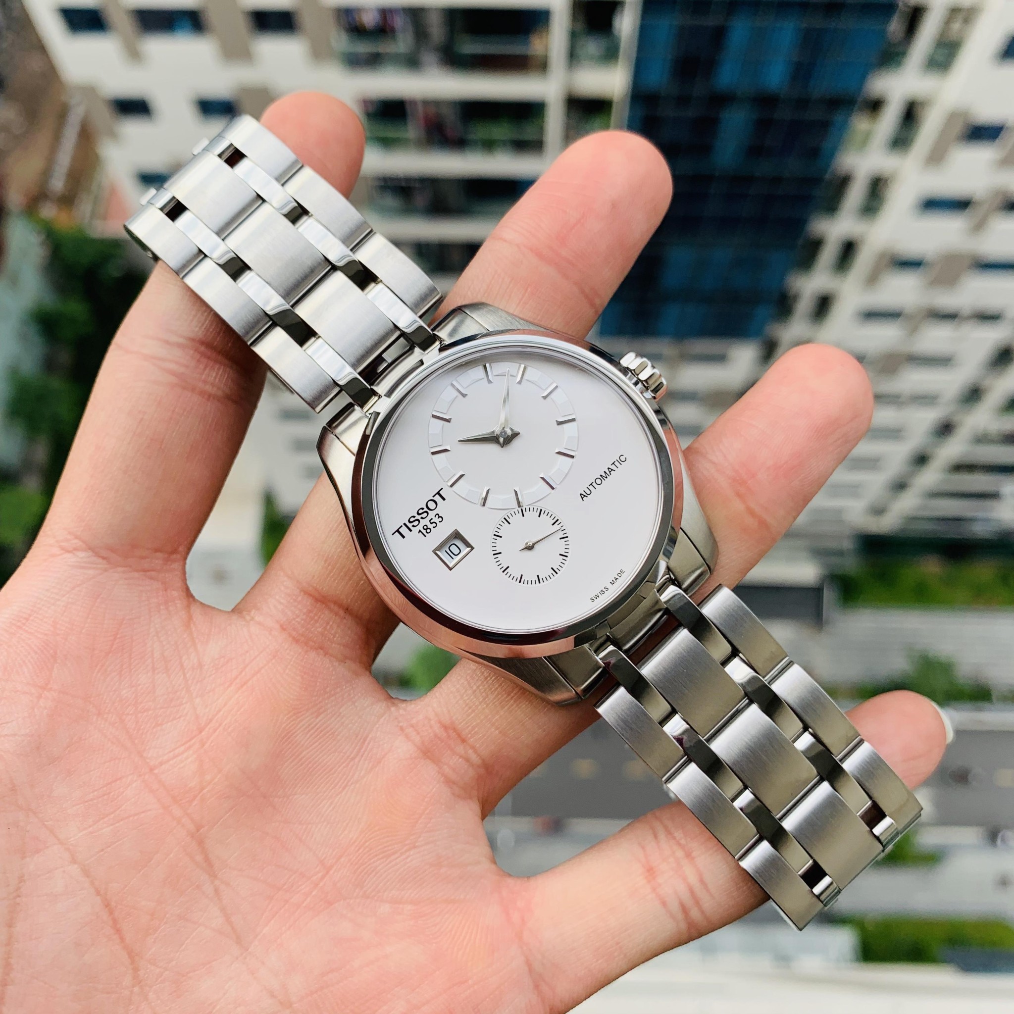 Tissot Couturier White Dial T035.428.11.031.00 T0354281103100
