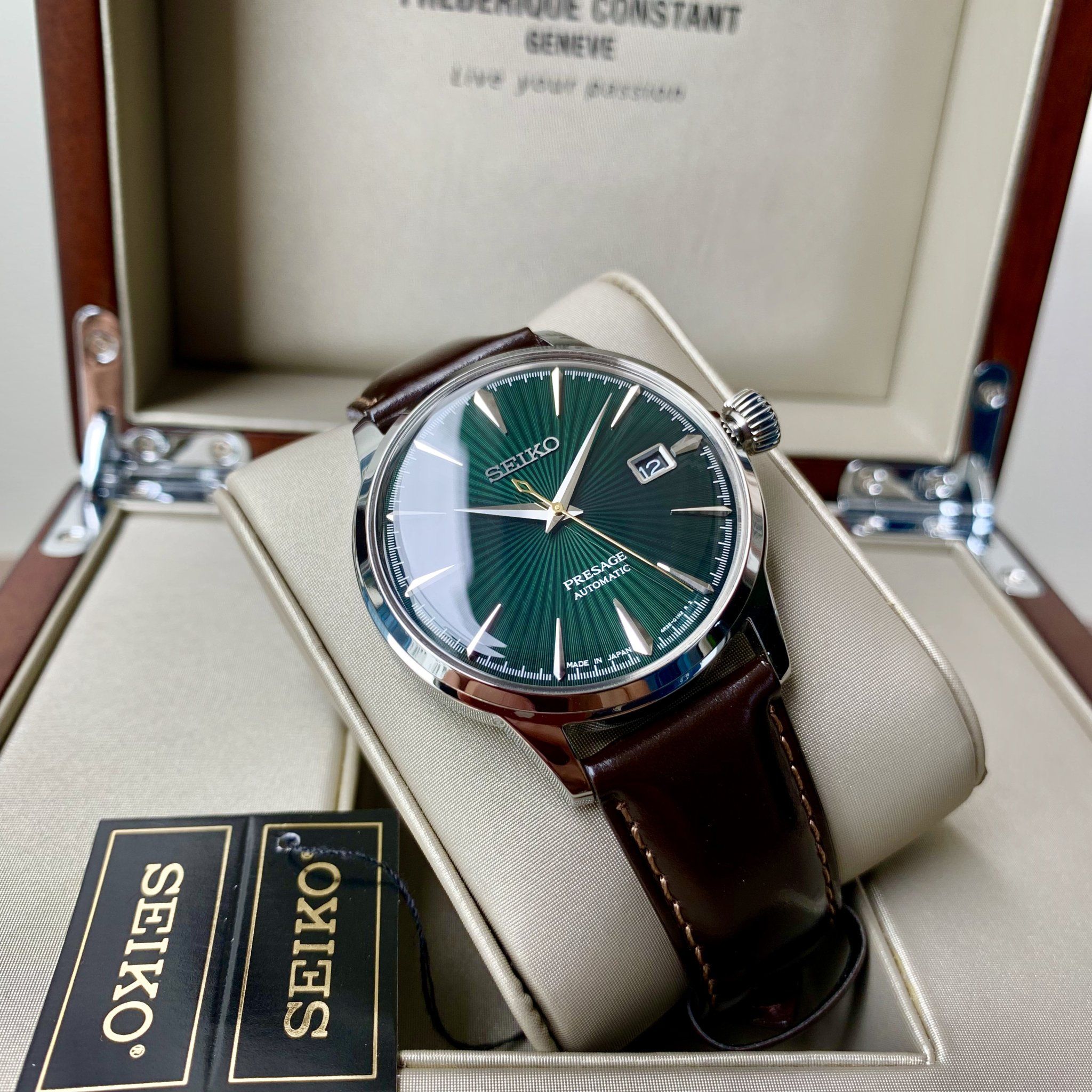 Seiko Presage Cocktail SRPD37J1 - Hồ Nam - Tốt – PhongWatch