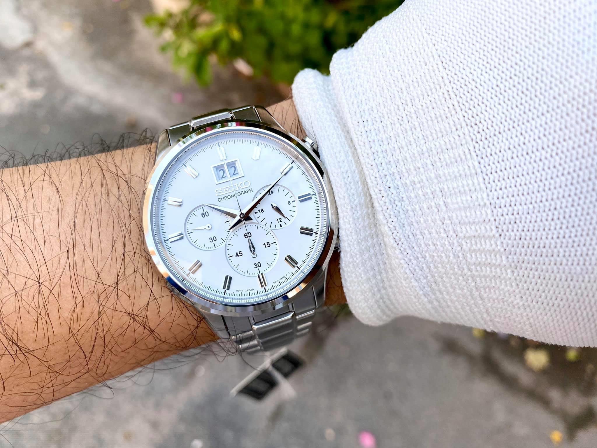 Seiko Quartz SPC079P1 ( SPC079 ) Chronograph - Chính Hãng Giá Tốt –  PhongWatch