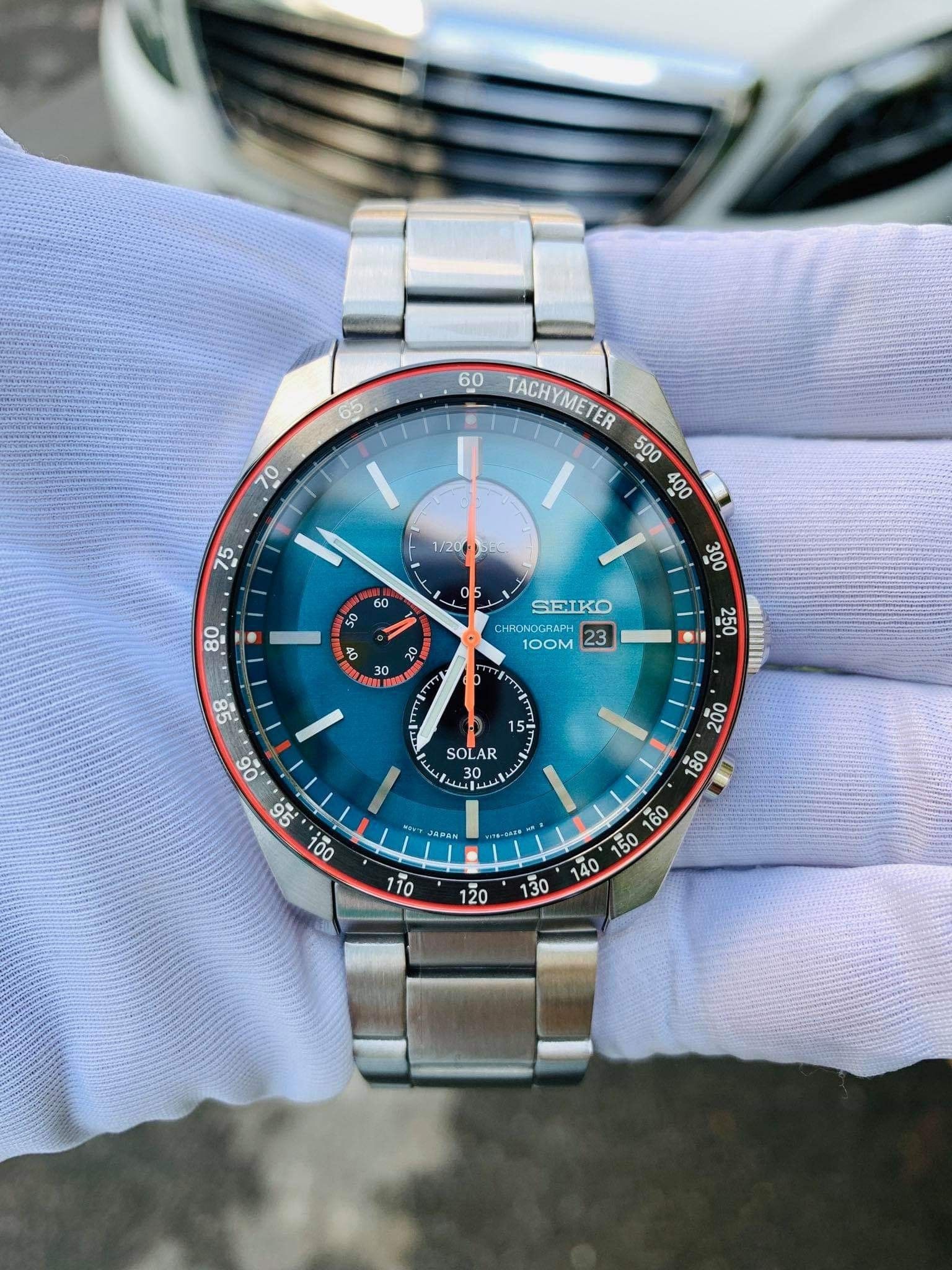 Seiko Solar SSC717P1 ( SSC717 ) Chronograph - Chính Hãng Giá Tốt –  PhongWatch