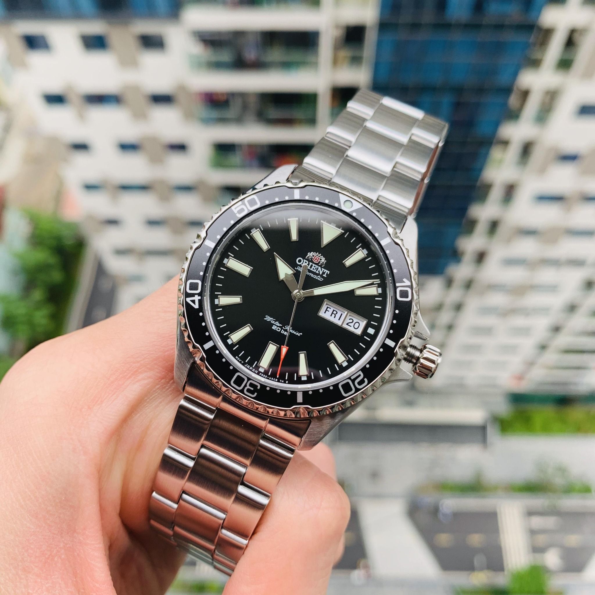 Orient Mako 3 RAAA0001B19B ( RAAA0001B19A )( RNAA0001B ) Đồng Hồ PhongWatch
