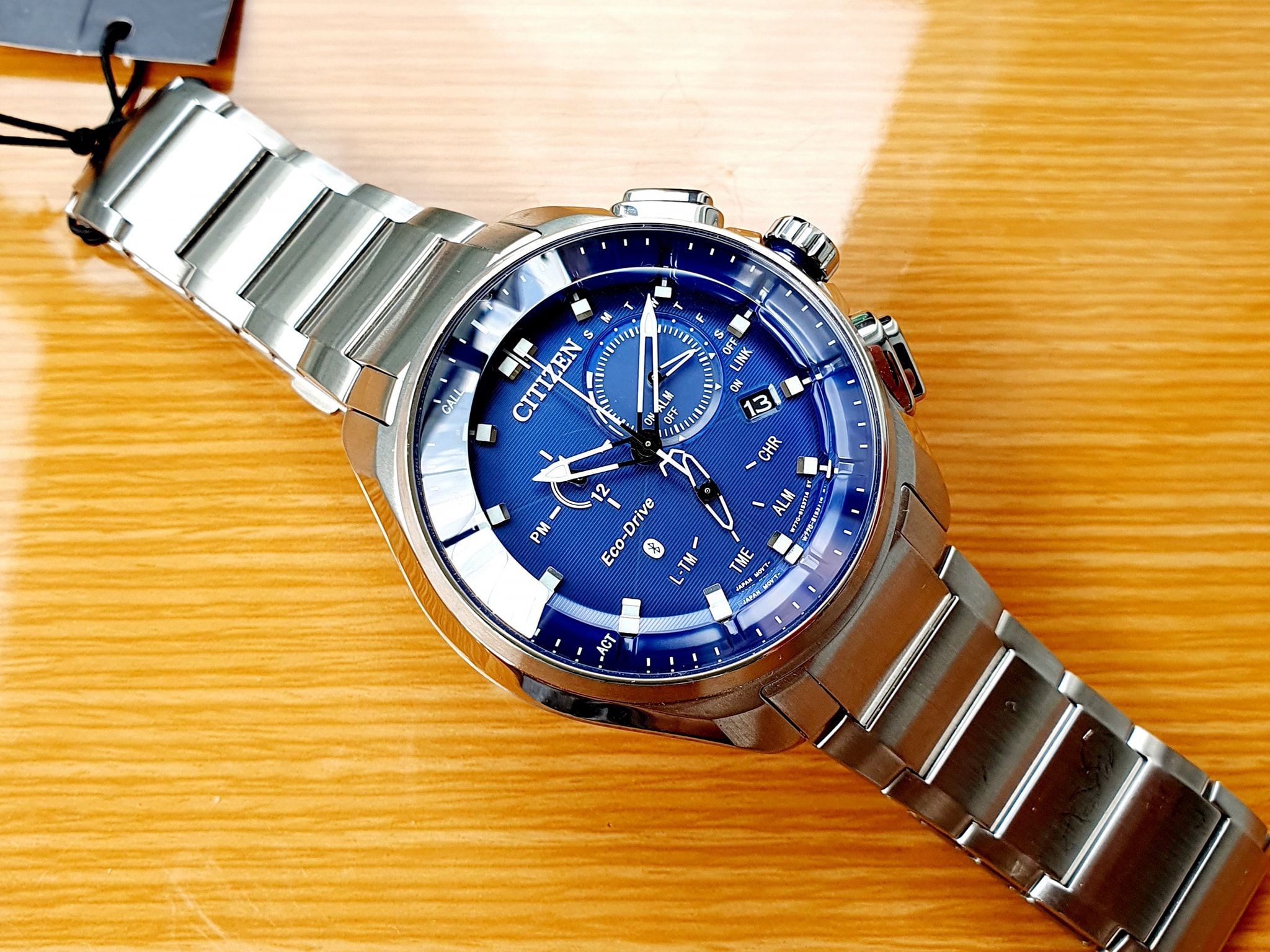 Proximity pryzm bluetooth blue dial men's watch hotsell