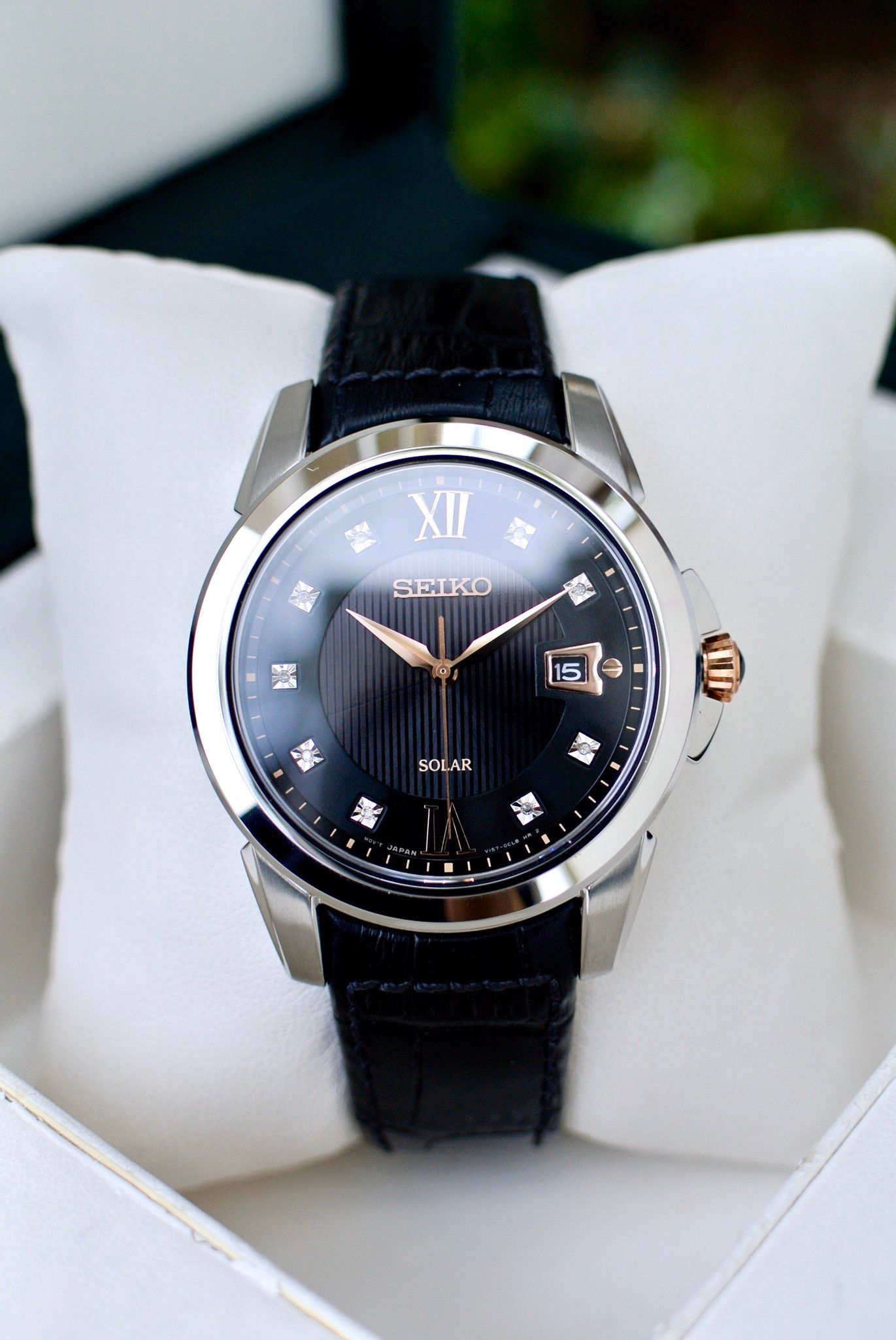 Seiko Solar SNE427P1 SNE427 PhongWatch