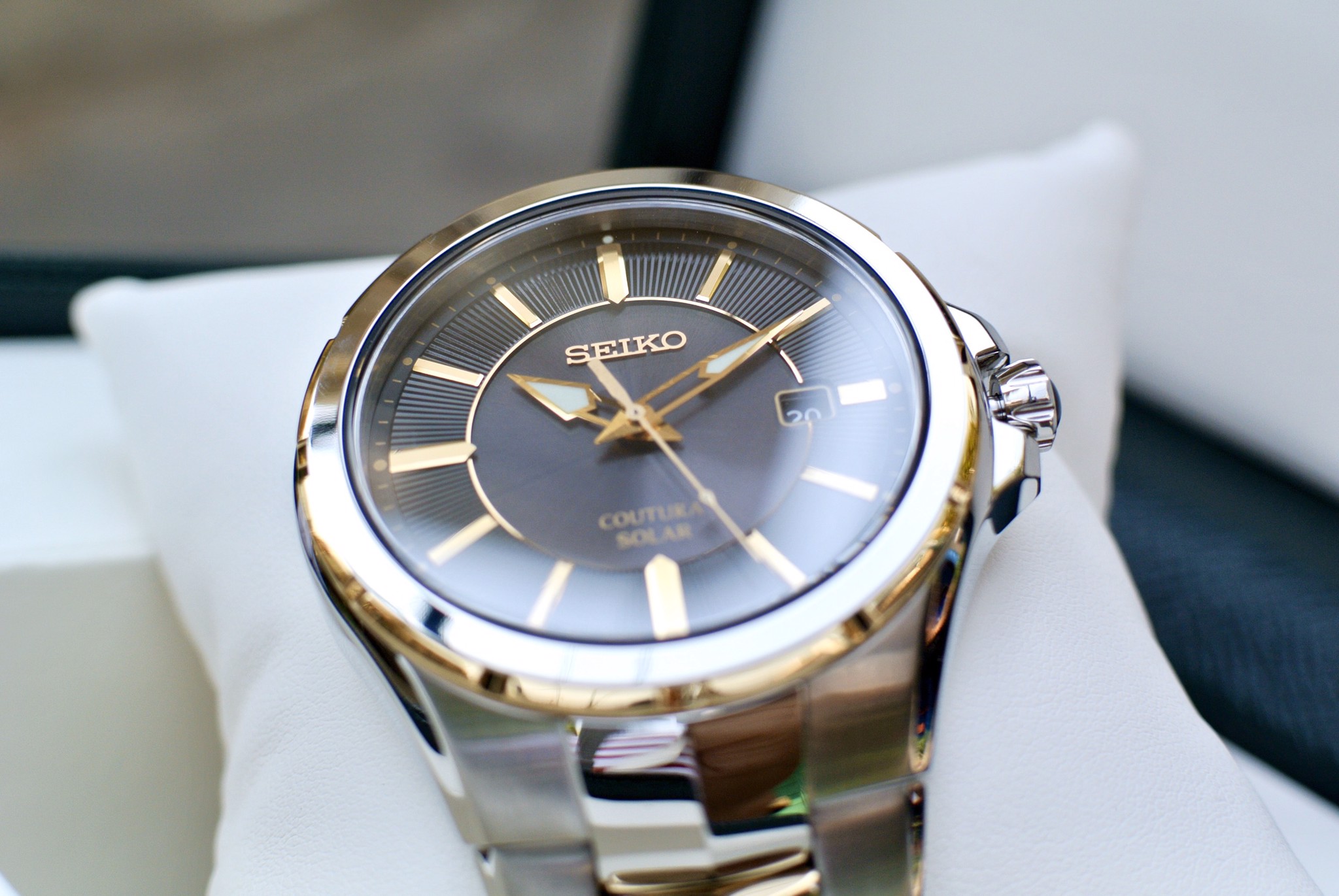 Seiko Coutura Solar SNE412P1 SNE412 Chinh Hang Gia T t PhongWatch
