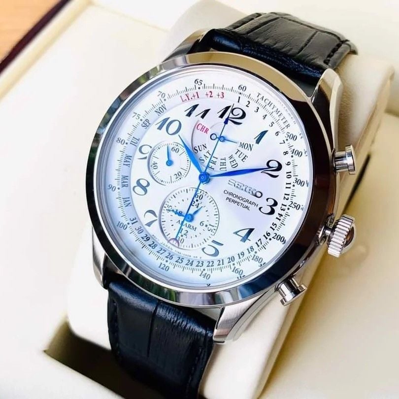 Seiko Perpetual Calendar Chronograph SPC131P1 ( SPC131 ) – PhongWatch