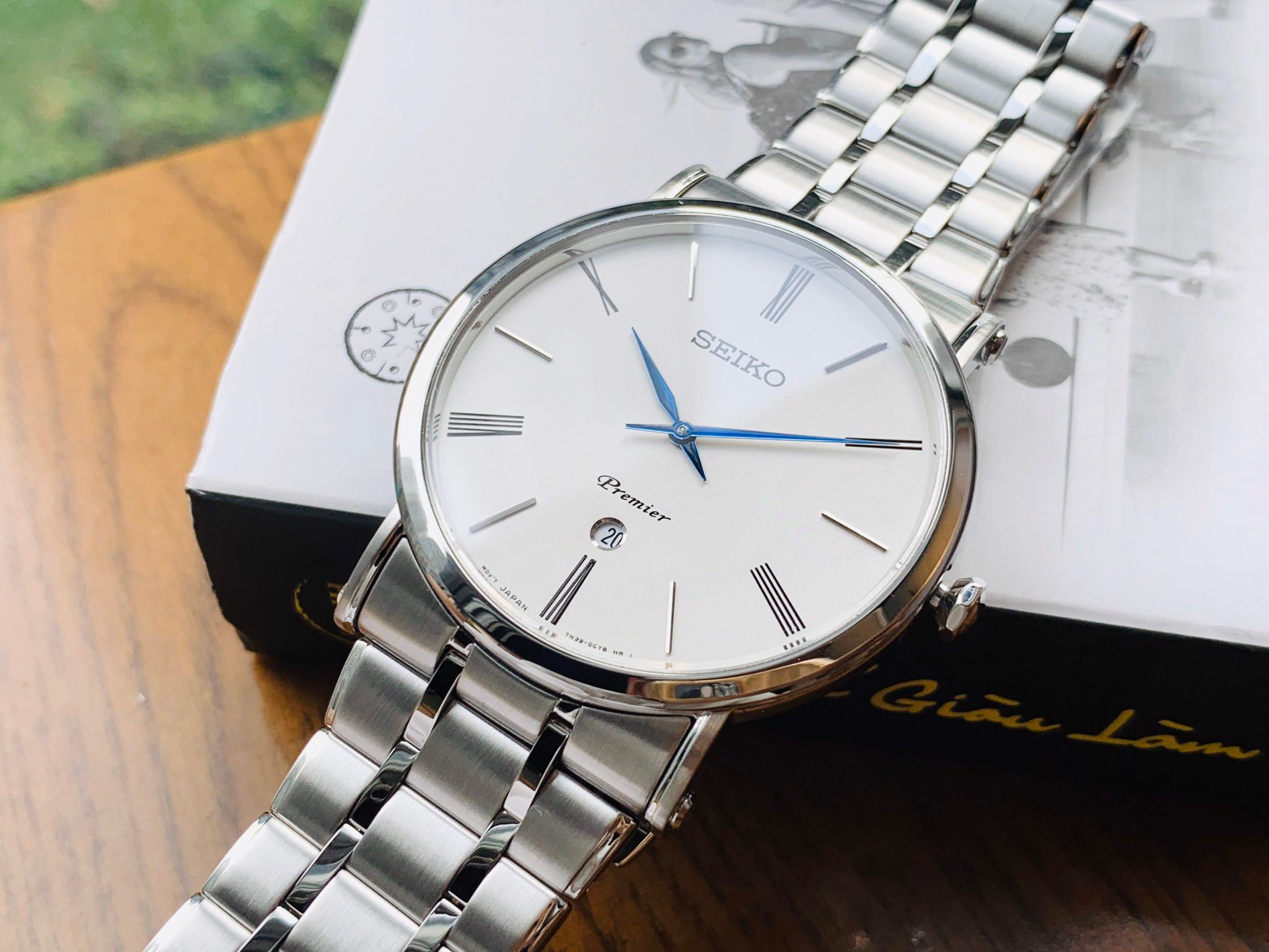 Seiko Premier SKP391P1 SKP391 Ch nh H ng Gi T t PhongWatch