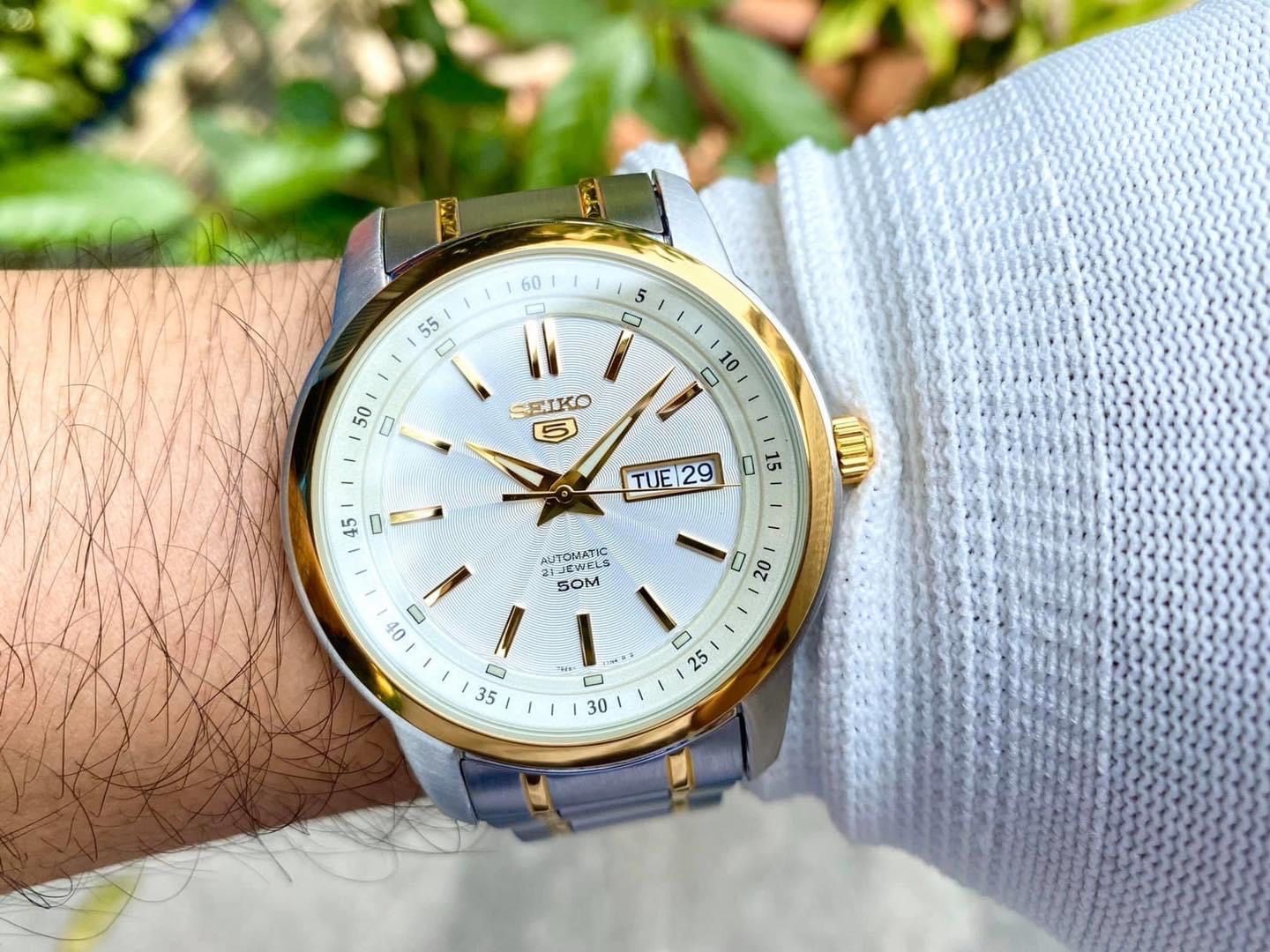 Seiko 5 SNKM92K1 SNKM92 ng H Nam Chinh Hang Gia T t PhongWatch
