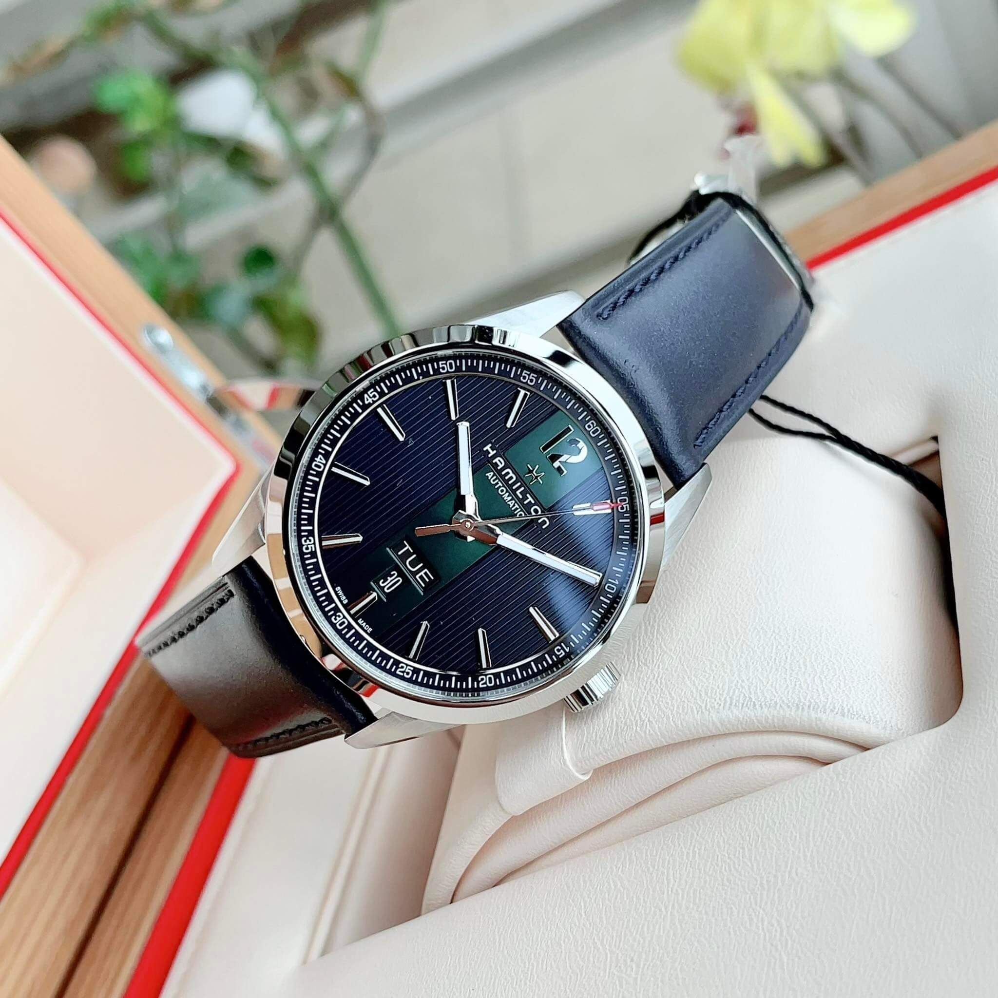 Hamilton Broadway Day Date Auto Watch 42mm H43515641 Đồng Hồ Nam