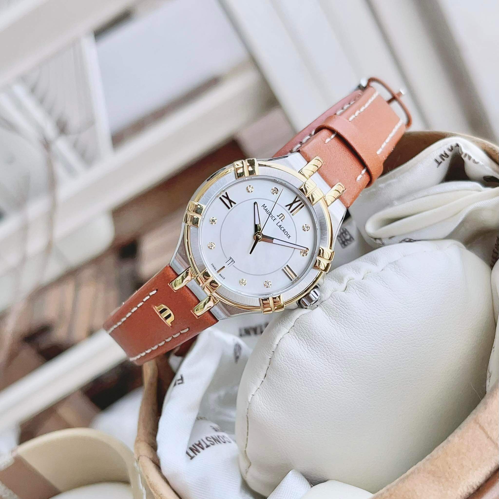 Maurice Lacroix AI1004-PVY11-171-1 Size 30mm - Đồng Hồ Nữ