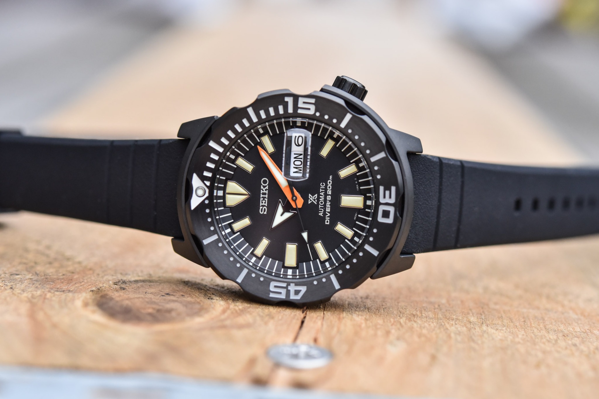 Seiko Monster Black Edition 2021 Prospex SRPH13K1 – PhongWatch