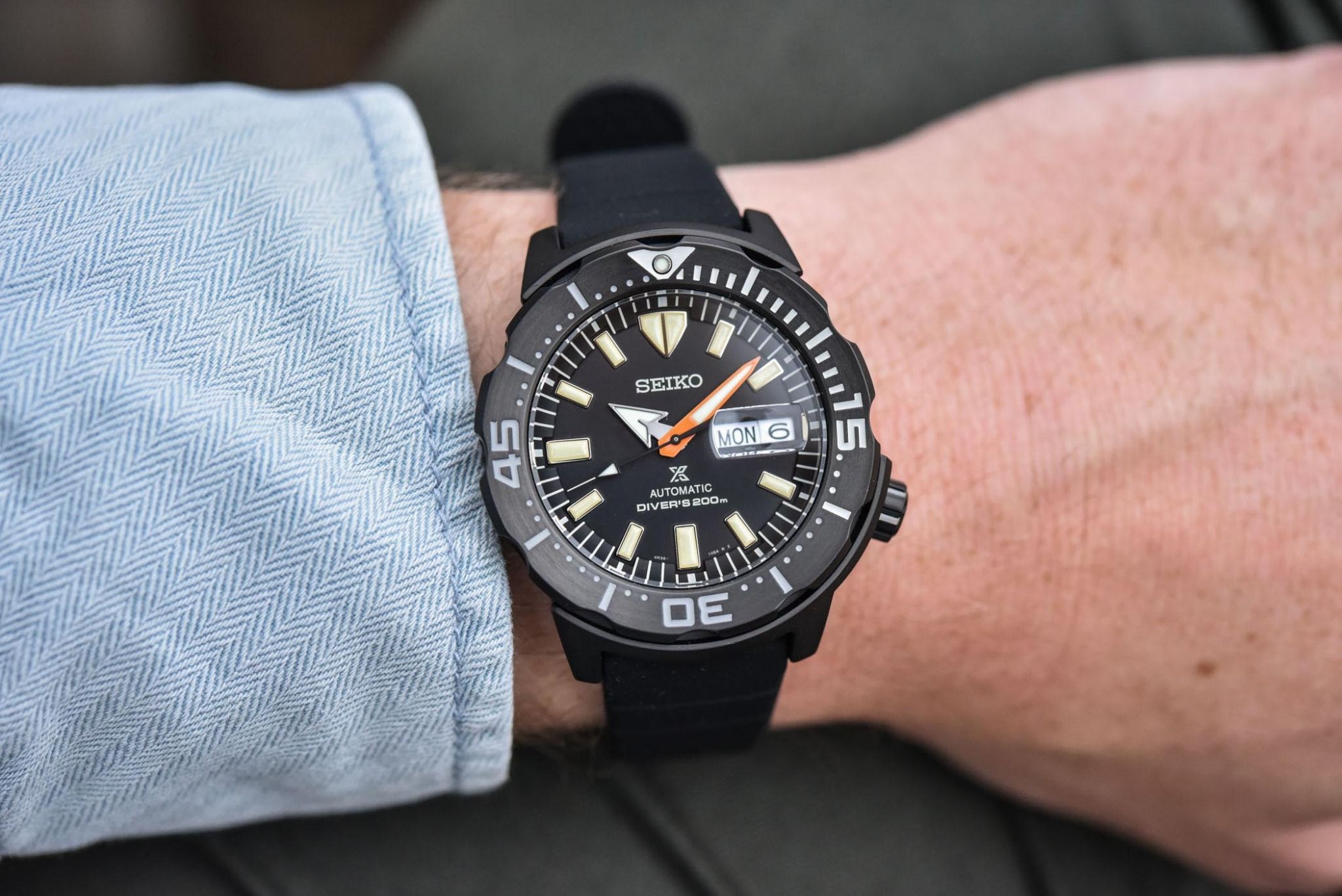 Seiko Monster Black Edition 2021 Prospex SRPH13K1 – PhongWatch